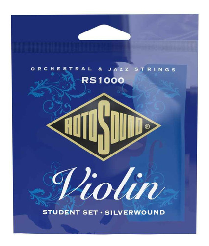 Strings Rotosound Rs1000 Violin Silver Wound 10 1