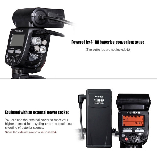 Kit De Linternas Yongnuo Professional Yn14ex Ii Macro Ring