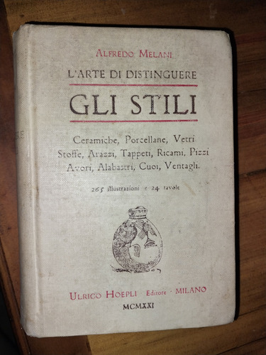 L'arte Di Distinguere Alfredo Melani Gli Stili J8