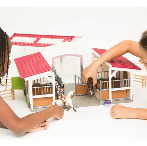 Set De Establo Schleich, Club De Montar Caballo 97 Pzs.