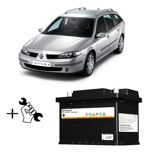 Bateria 60 Amp 12v Renault Laguna Con Instalacion