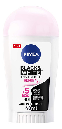 Desodorante Nivea Fresco Nivea Invisible En Blanco Y Negro