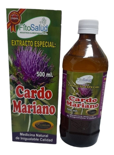 Tonico Cardo Mariano (pack De 2 Frascos De 500ml C/u)