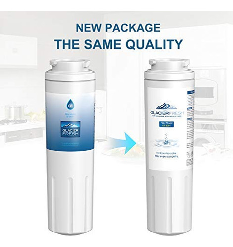 Cartuchos De Filtro De Agua Glacier Fresh Ukf8001 Nsf 42 Cer
