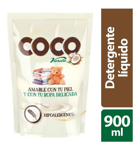 Jabón Líquido Coco Varela 900ml - L a $23