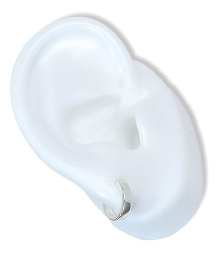 Aros Argollas Chicos Sin Piedras De Plata 925 (lar36)