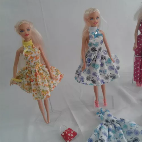 Kit C/ 10 Roupinhas Roupas Para Boneca Barbie Frozen Oferta