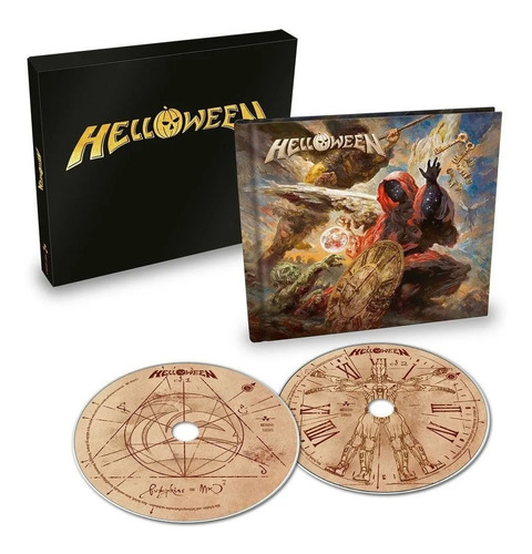 CD doble de Helloween (digibook con guante de impacto) sellado en Europa!)