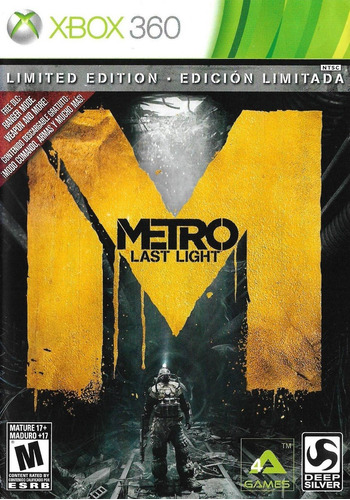 Metro Last Light Para Xbox 360