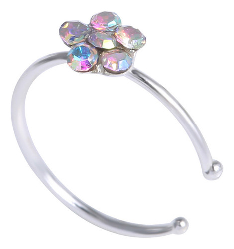 Piercing Chapado En Cobre Para Nariz Falsa En Forma De C