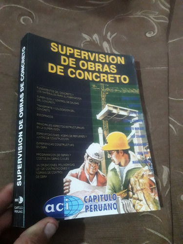 Libro Supervisión De Obras De Concreto Aci Peru