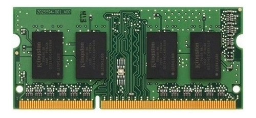 Memoria Ram Valueram Color Verde 8gb 1 Kingston Kvr16ls11/8wp