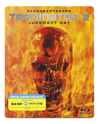 Blu-ray Exterminador Do Futuro 2 - Best Buy - Steelbook