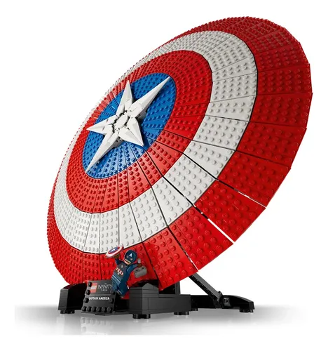 Lego Super Heroes - El escudo del Capitán América 3128 piezas 76262