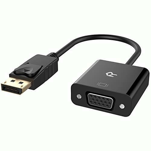 Rankie Displayport (dp) A Vga, Chapado En Oro Convertidor, N