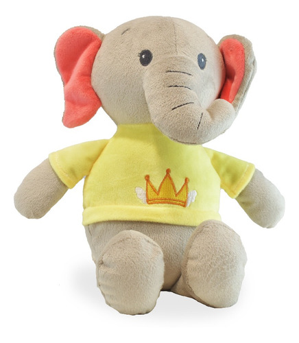 Peluche Elefante Con Remera 25 Cm Ik