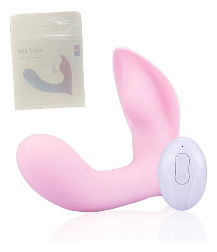 Vibrador Control Remoto De Doble Estimulación 10 Vibraciones