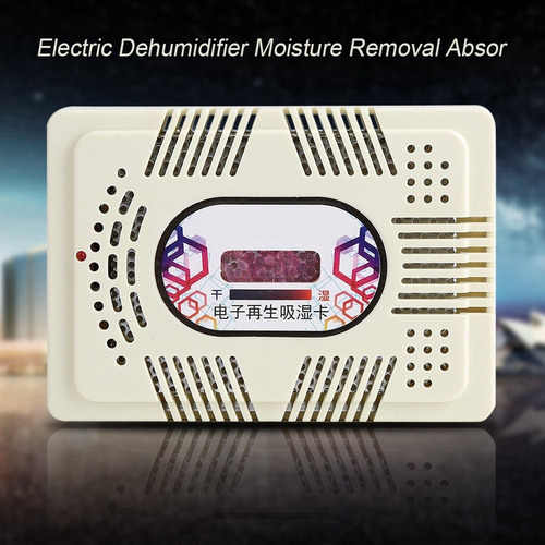 Desumidificador Recarregável, Com Gel De Sílica Dehumidi Elé