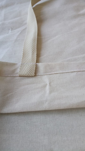 Imagen 3 de 7 de Bolsas De Lienzo Crudo Ideal Estampar 35x40 10 Unidades