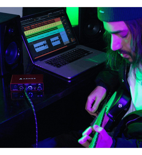Interface De Áudio Usb Armer Red One 2-in/2-out