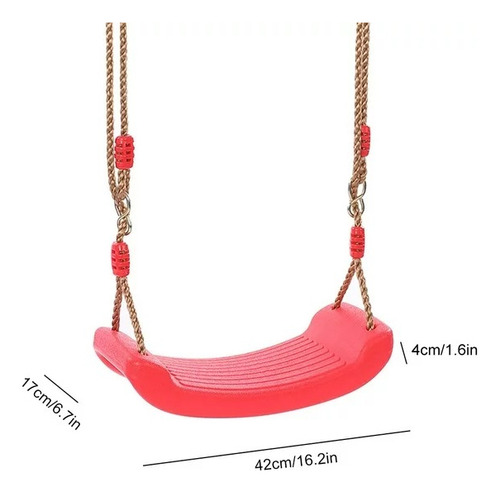 Asiento Columpio Portátil Para Niños Giratorio Ajustable