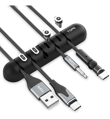 Organizador De Cables Adherible Topk