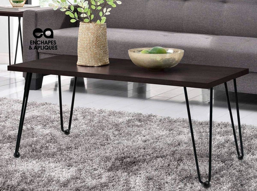 Imagen 3 de 7 de Pata Mesa Base Mueble Diagonal 40cm Metálica X 4unds