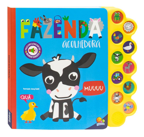 Livro Mundo Sonoro - Procure & Encontre: Fazenda Acolhedora