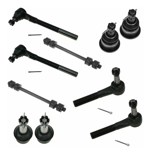 Kit 10 Pz Rotula Terminal Dodge Ram 1500 4x2 1994 95 96 A 99