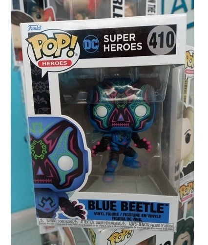 Funko Dc  - Blue Beetle (dia De Los Muertos) #410