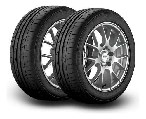 Kit 2 Pneus Bridgestone 255/35 R19 92y Potenza S001 Run Flat