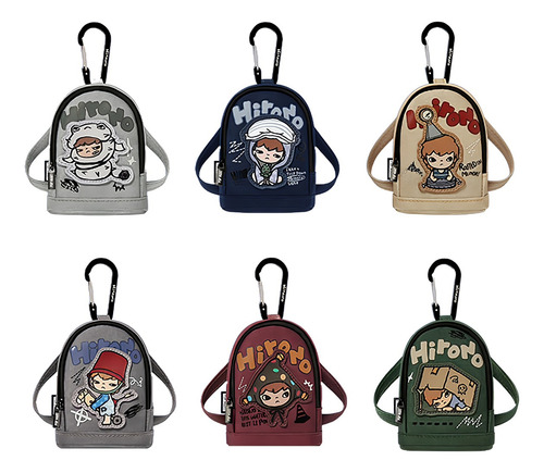 Pop Mart Hirono Monedero Mini Bag Blind Box Negro