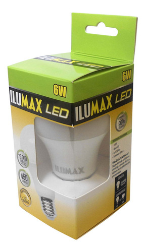 Bulbo Led 6w Dimerizable Luz Cálida E27