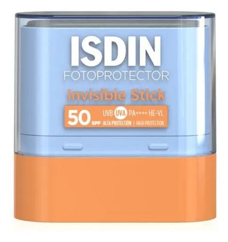Fotoprotector En Barra Acabado Invisible Spf 50, 10gr Isdin