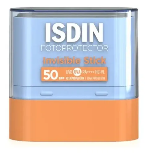 Fotoprotector En Barra Acabado Invisible Spf 50, 10gr Isdin