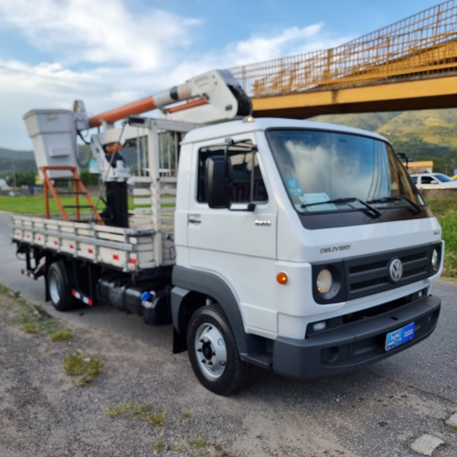 Vw 8.160 Ano 2016 Cesto Aéreo Guiton Com Ar Condicionado