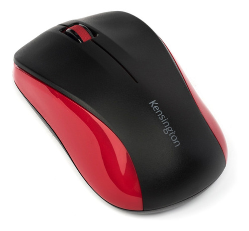 Mouse For Life Rojo Inalámbrico Kensington Color Negro