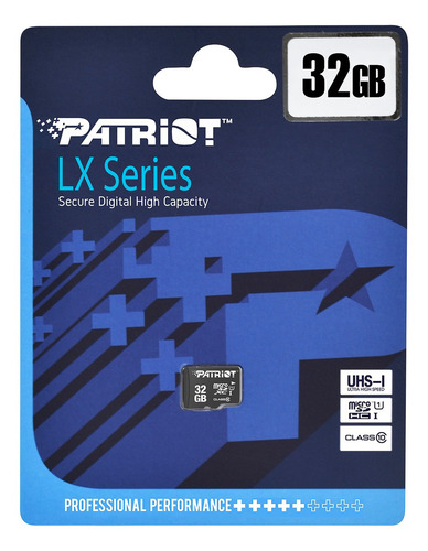 Imagen 4 de 5 de Memoria Micro Sd 32gb Clase 10 Patriot Original Lx Series