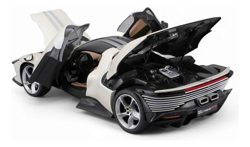 Ferrari Daytona Sp3 1:18 Burago Signature 50 Aniversario Blanco