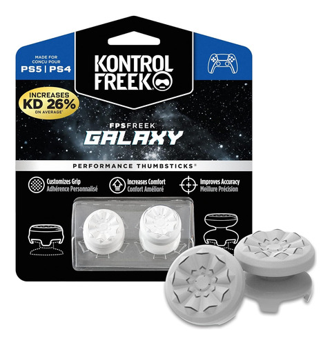 Kontrolfreek Fps Galaxy Blanco Para Ps4 Ps5 Kontrolfreek  