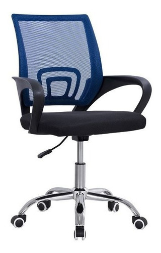 Silla Secretarial  Ejecutiva  Azul  Envio Express!!