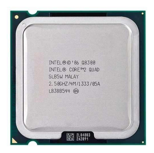 Procesador Intel Core 2 Quad Q8300 de 2,50 GHz LGA 775 FSB 1333