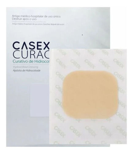 Curativo 10x10 Hidrocoloide C/10 Casex