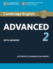 Cambridge Certif. Advanced 2 St Whit Key 15 (libro Original)