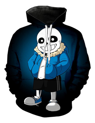 Xt Sudadera Con Capucha Undertale Skeleton Brothers Sans