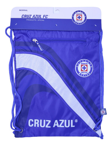 Morral Cruz Azul 01 | Oficial | Funcional Y Resistente