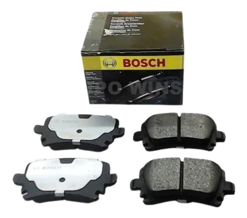 Jetta Passat Tiguan Pastilhas Freio Bosch Traseira Ceramica