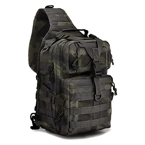 Hopopower Tactical Sling Bag Pack Asalto Militar Rucksack Ho