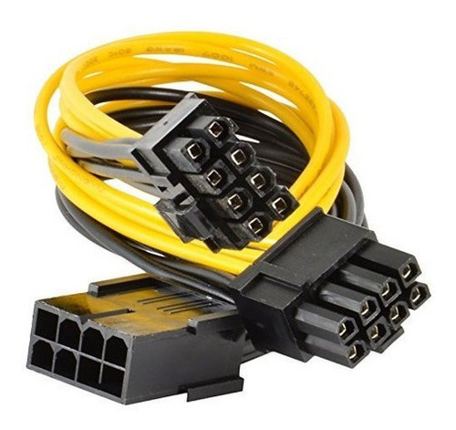 Jacobsparts Cable Divisor De Potencia Pci Express De 8 Pines