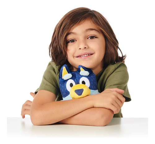 Bluey Heeler - Juego De 4 Figuras De Felpa De 7 A 8 Pulgadas
